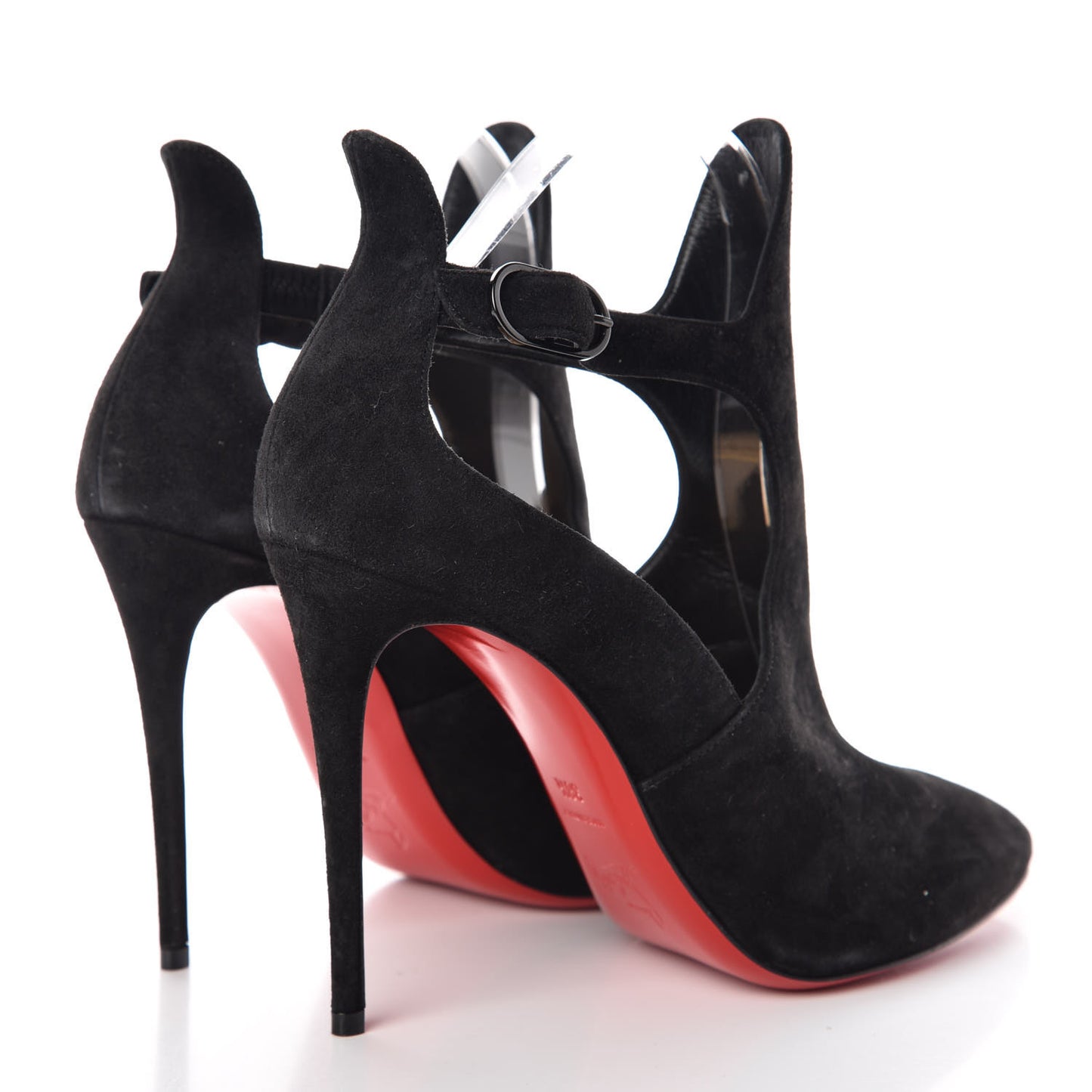 Veau Velours Canadada 100 Booties 38.5 Black