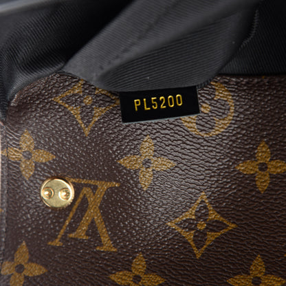 Louis Vuitton Patent Calfskin Monogram Cherrywood BB Black 9 of 11