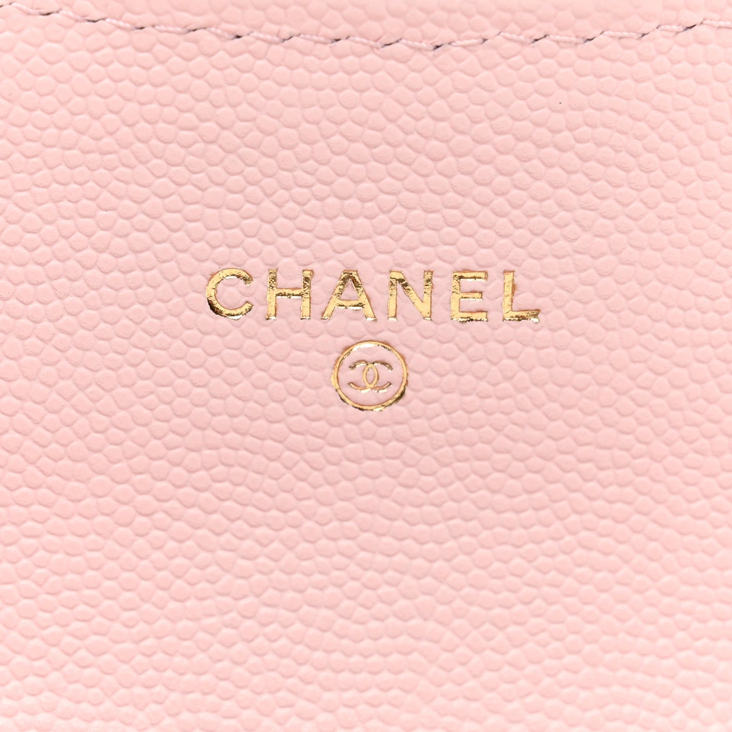 Caviar Quilted Medium Flap Wallet Light Pink