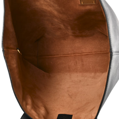 Louis Vuitton Grained Calfskin Low Key Cabas MM Black 5 of 9