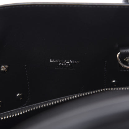 Saint Laurent Grained Calfskin Small Sac De Jour Black 7 of 11