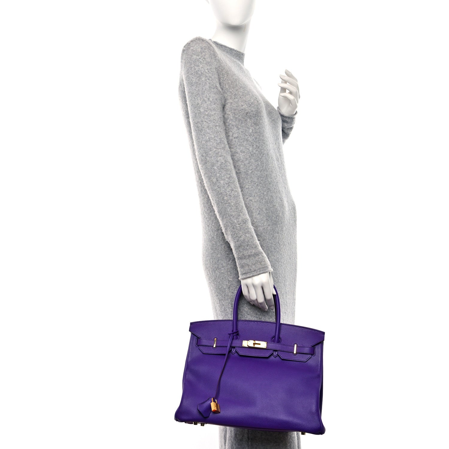 Hermes Epsom Birkin 35 Crocus 2 of 11