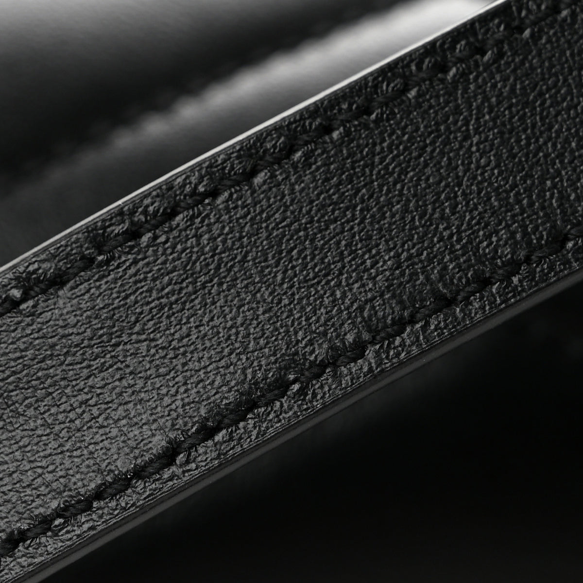 Saint Laurent Calfskin Y Quilted Monogram Monochrome Large Loulou Chain Satchel Black 13 of 14