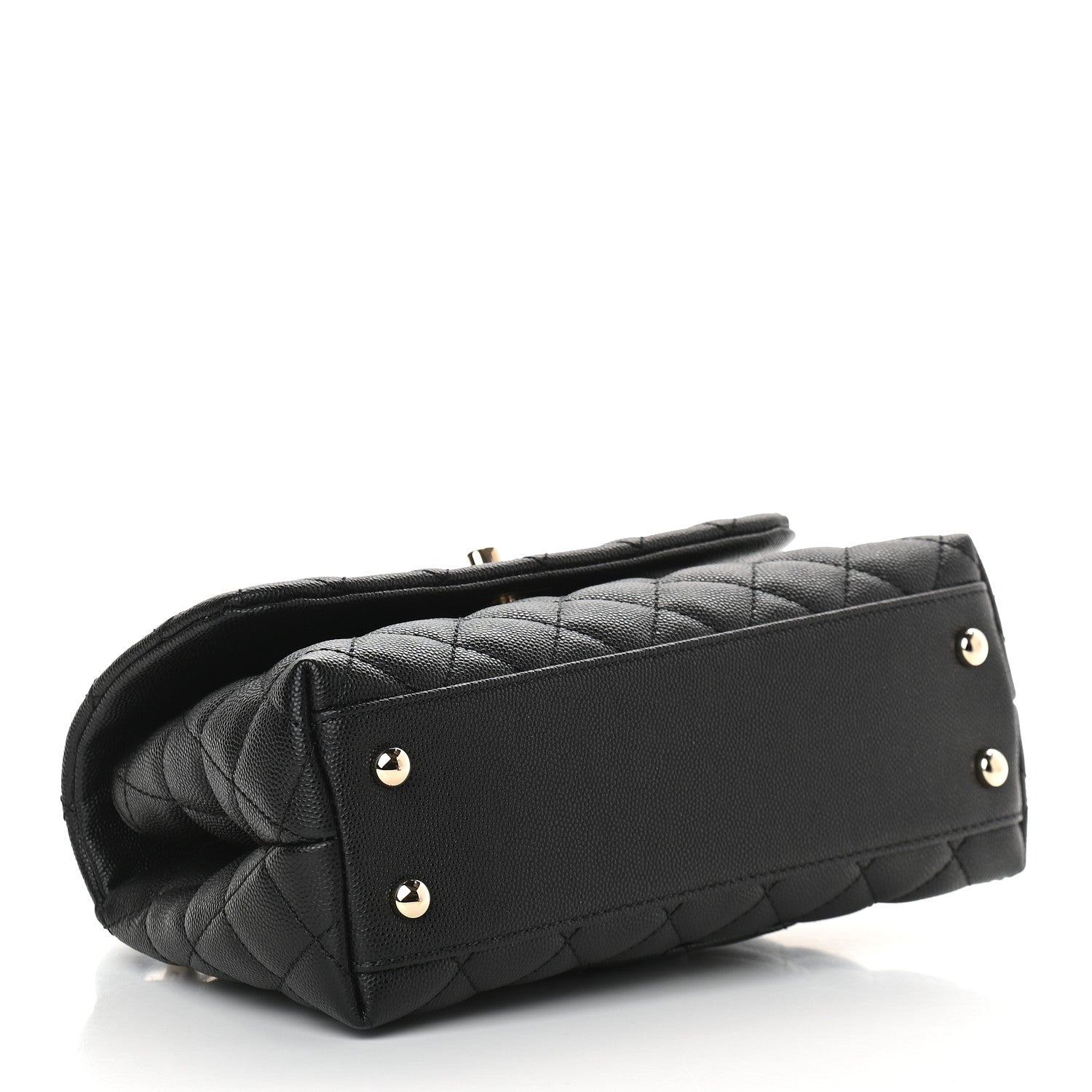 Chanel Caviar Quilted Mini Coco Handle Flap Black 4 of 9