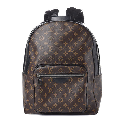 Louis Vuitton Monogram Macassar Josh Backpack 1 of 9
