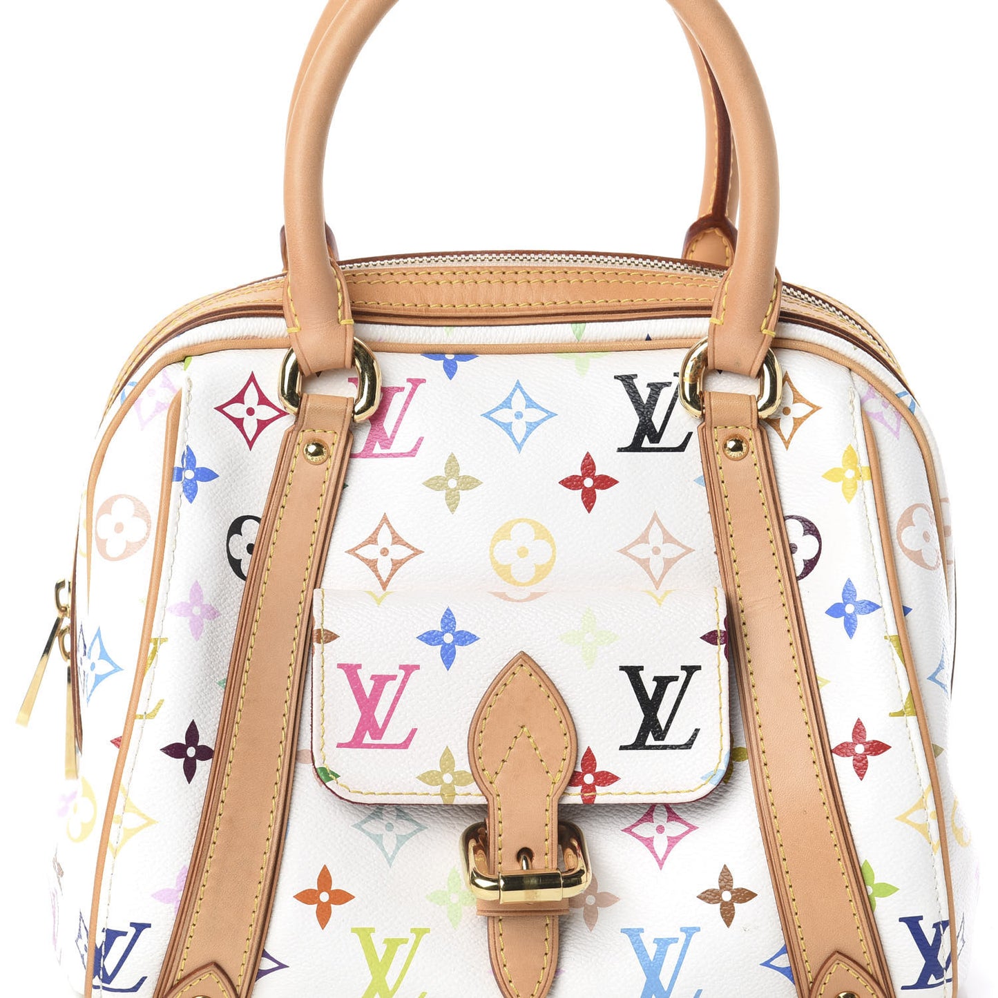 Monogram Multicolor Priscilla White