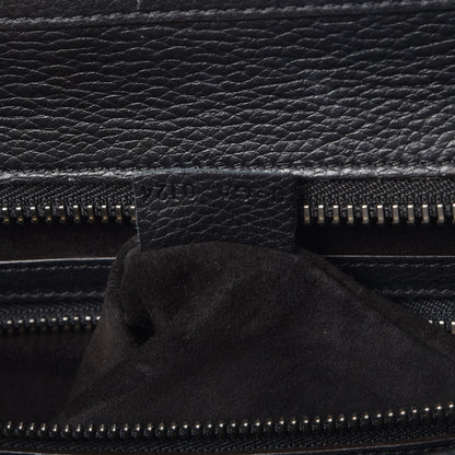 Celine Drummed Calfskin Mini Luggage Black 8 of 14