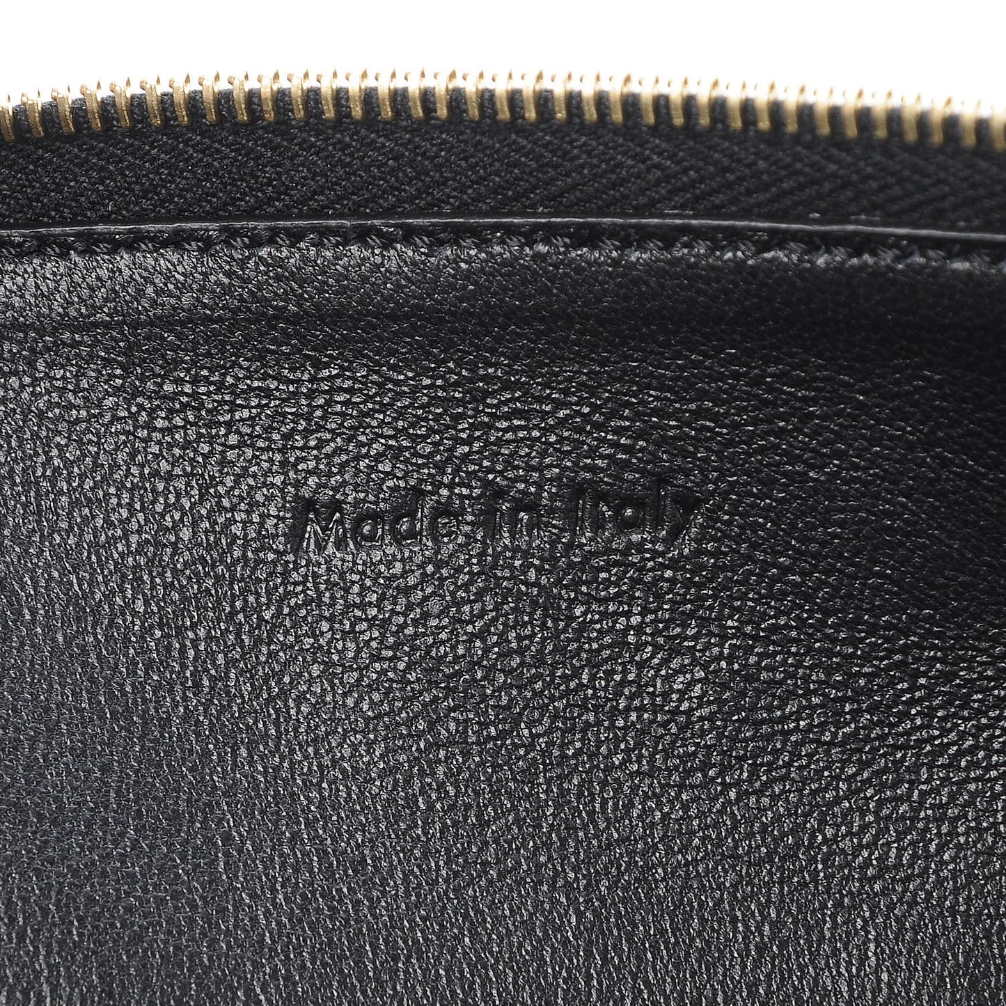Lambskin Bi-Color Coeur iPad Clutch Flamingo Black