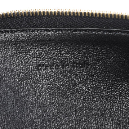 Celine Lambskin Bi-Color Coeur iPad Clutch Flamingo Black 6 of 7