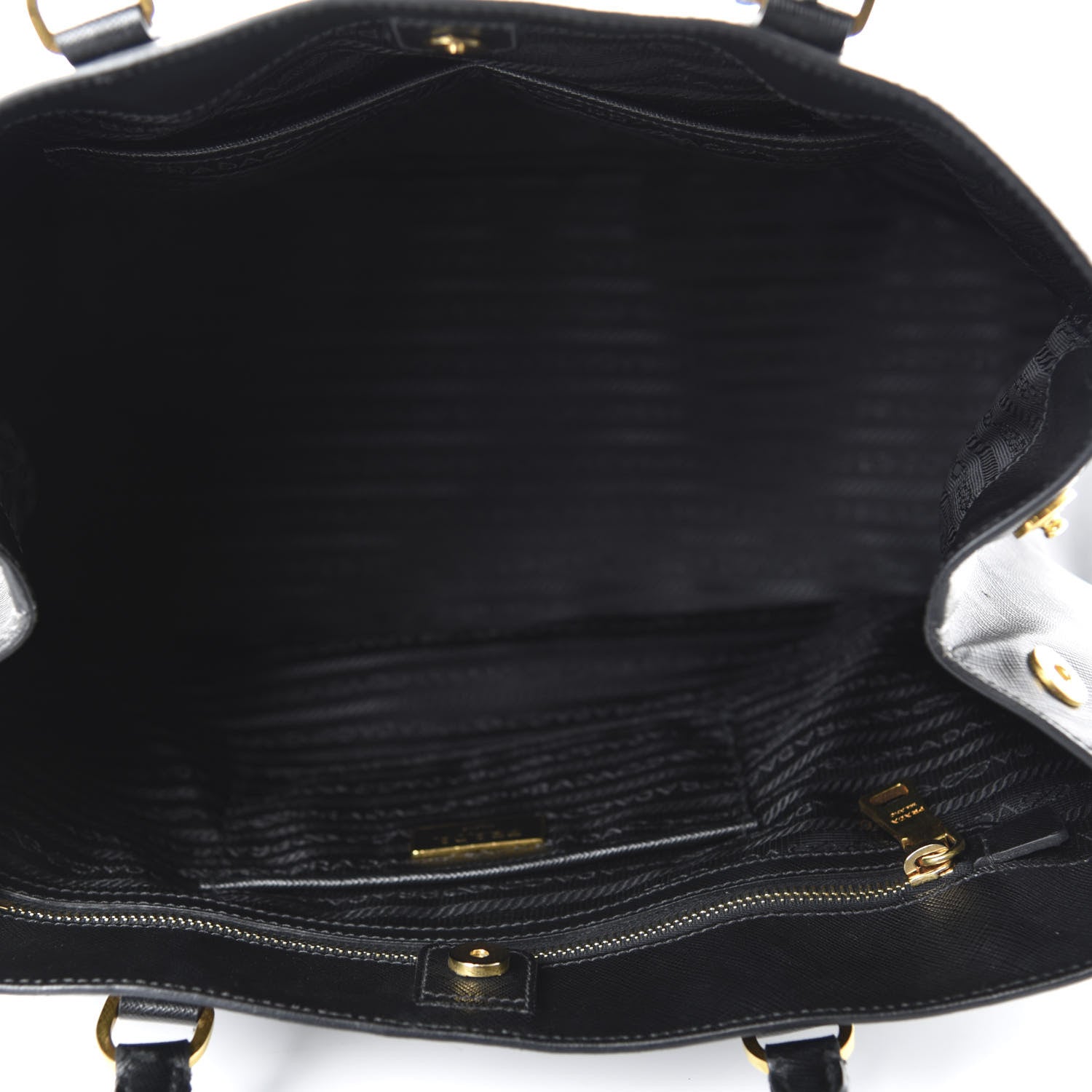 Prada Saffiano Lux Large Tote Black 5 of 10