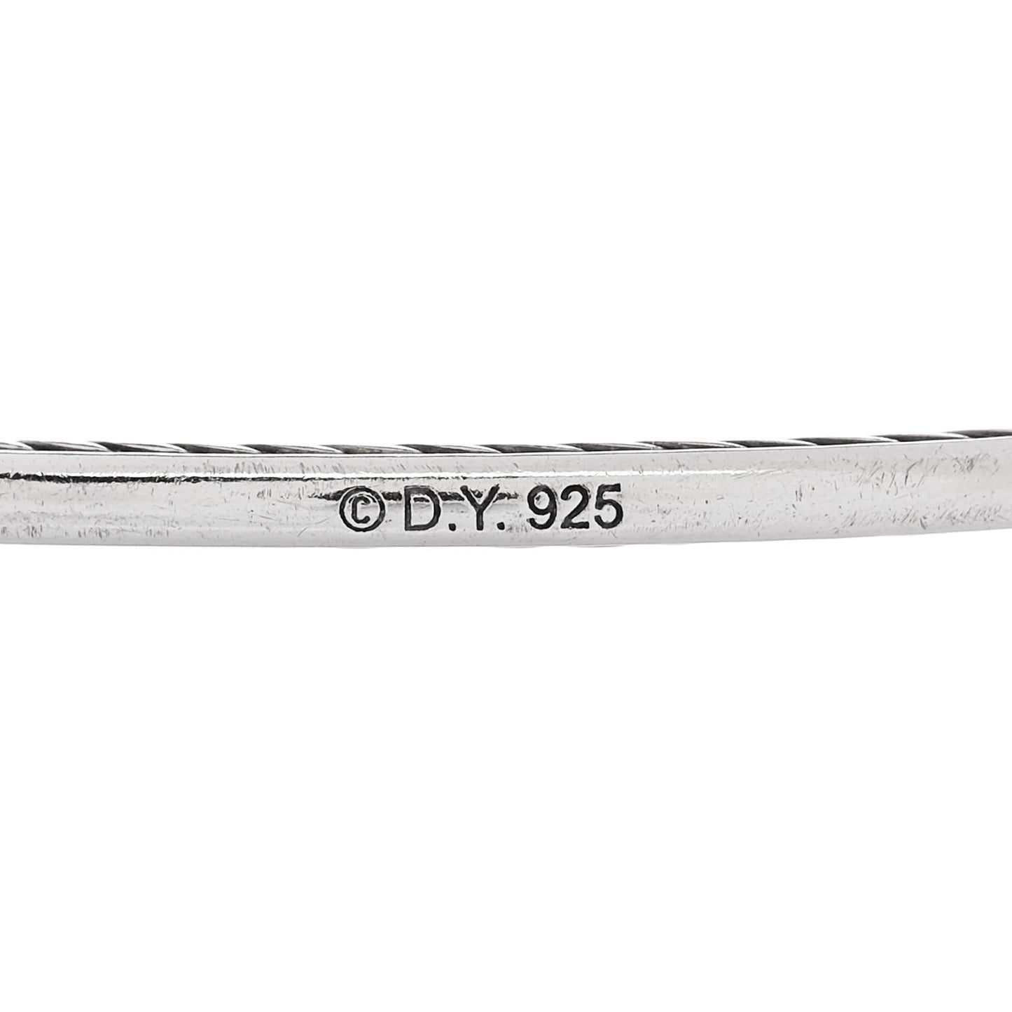 Sterling Silver Classics Cable Bangle Bracelet