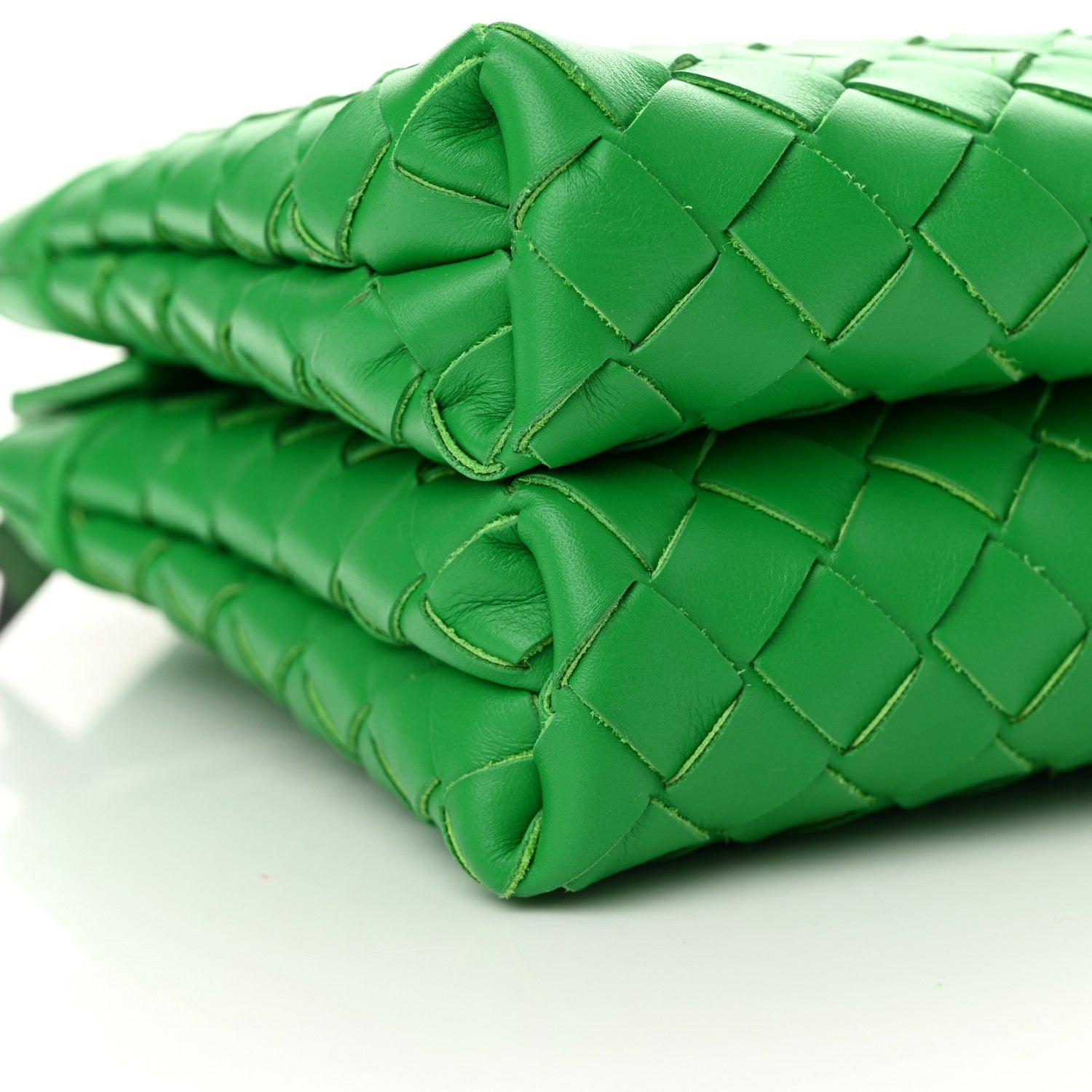 Bottega Veneta Nappa Intrecciato Duo Shoulder Bag Parakeet 10 of 11