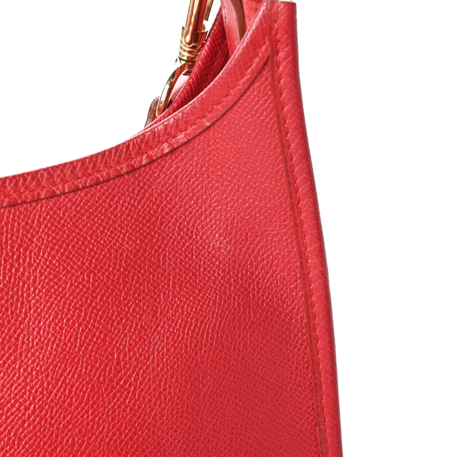 Hermes Courchevel Evelyne GM Rouge Vif 13 of 15