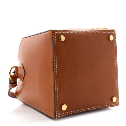 Jacquemus Calfskin Le Seau Carre Bag Brown 4 of 9