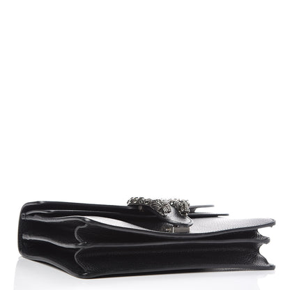Gucci Pebbled Calfskin Small Dionysus Shoulder Bag Black 4 of 9