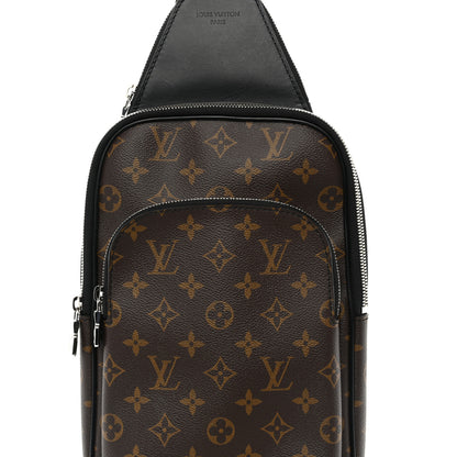 Louis Vuitton Monogram Macassar Avenue Sling Bag NM 7 of 10
