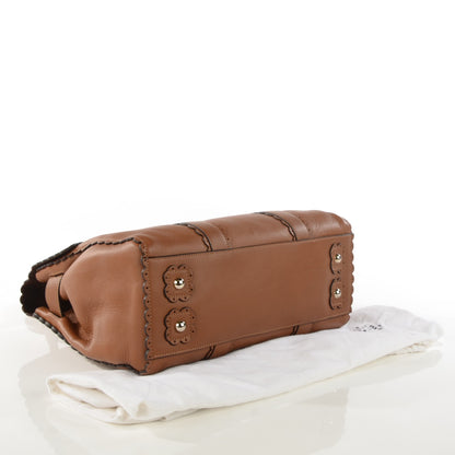 Mulberry Soft Matte Leather Cookie Bayswater Satchel Oak 4 of 12