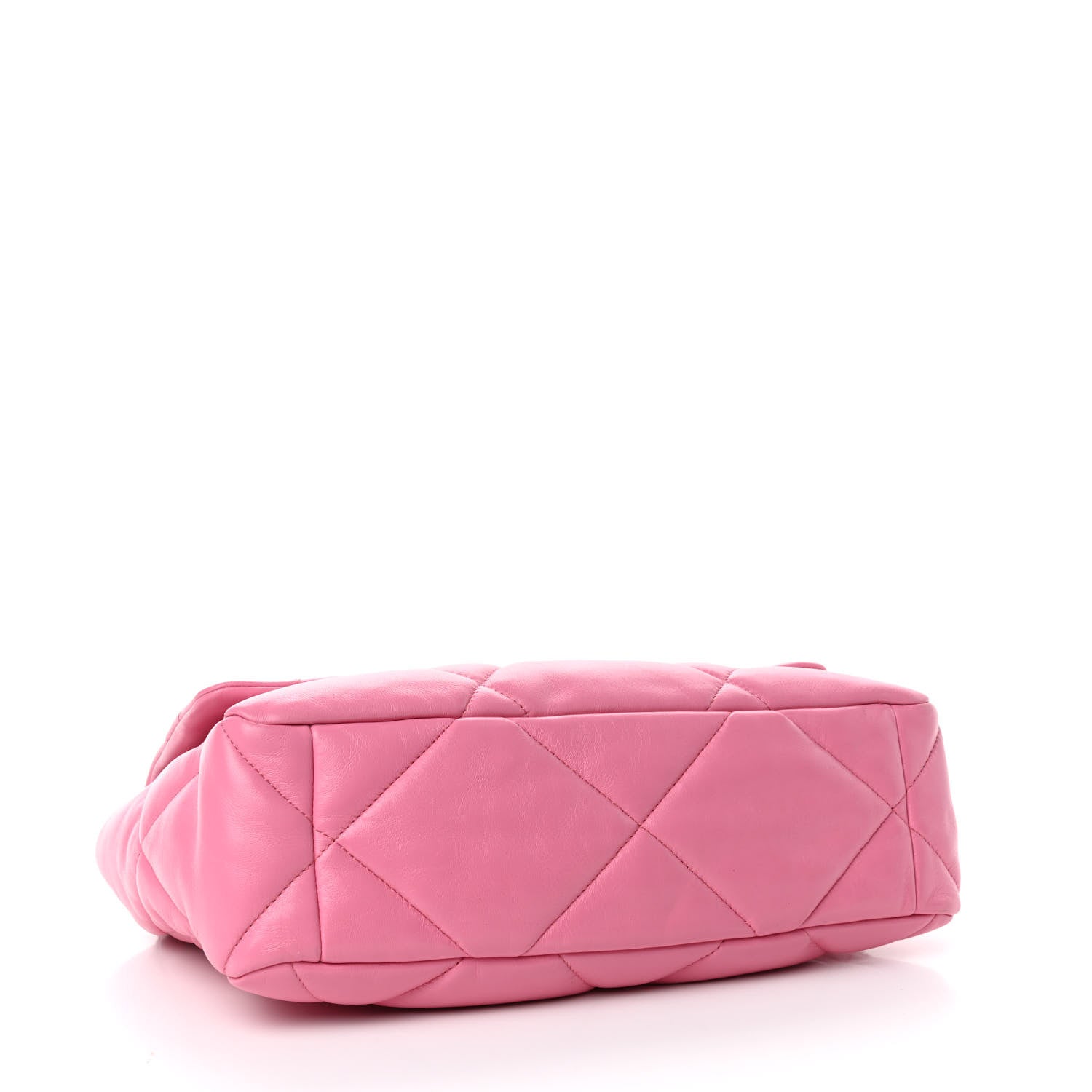 Chanel Lambskin Quilted Large Chanel 19 Flap Pink 4 of 10