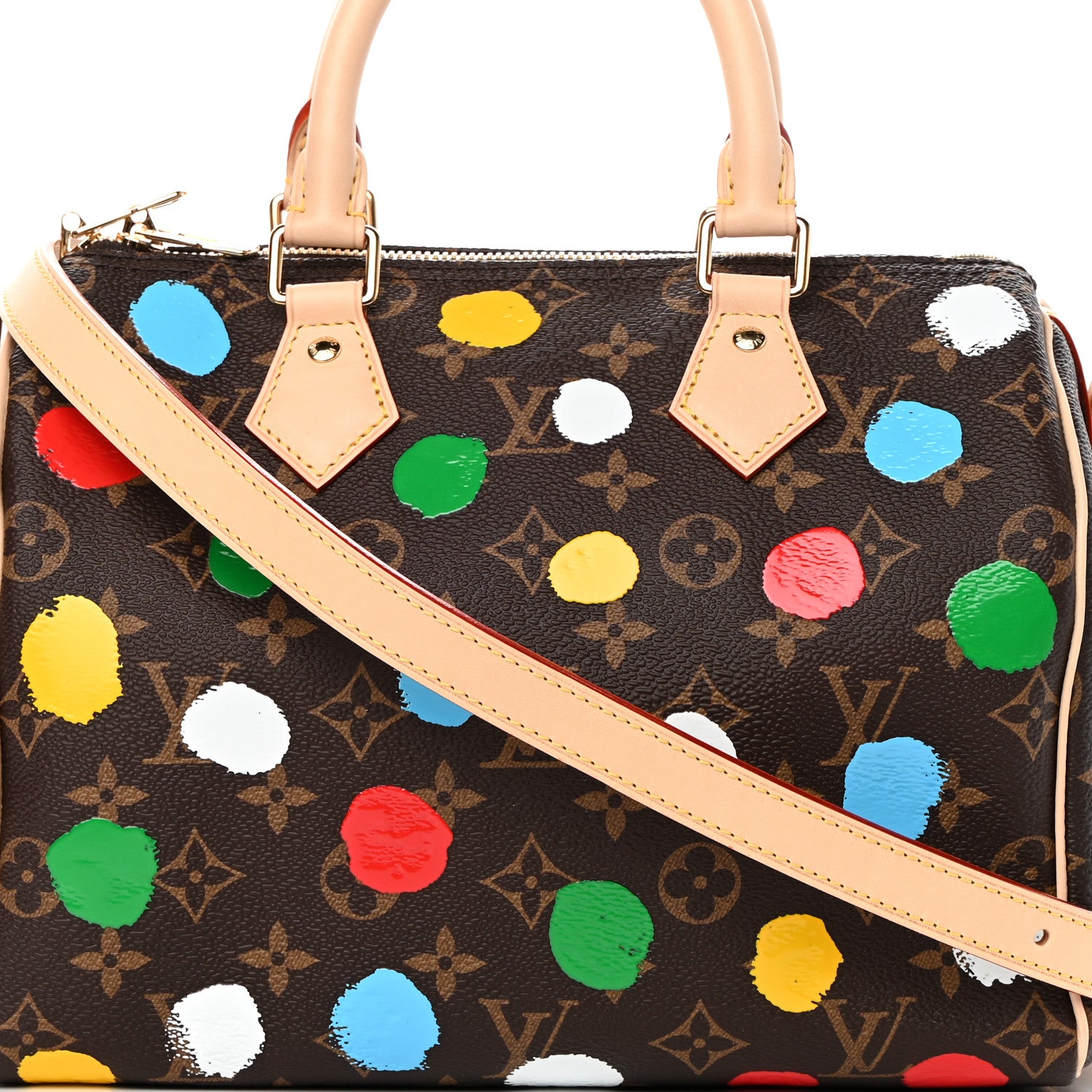 Louis Vuitton LV X YK Monogram Speedy Bandouliere 25 Multicolor 8 of 11
