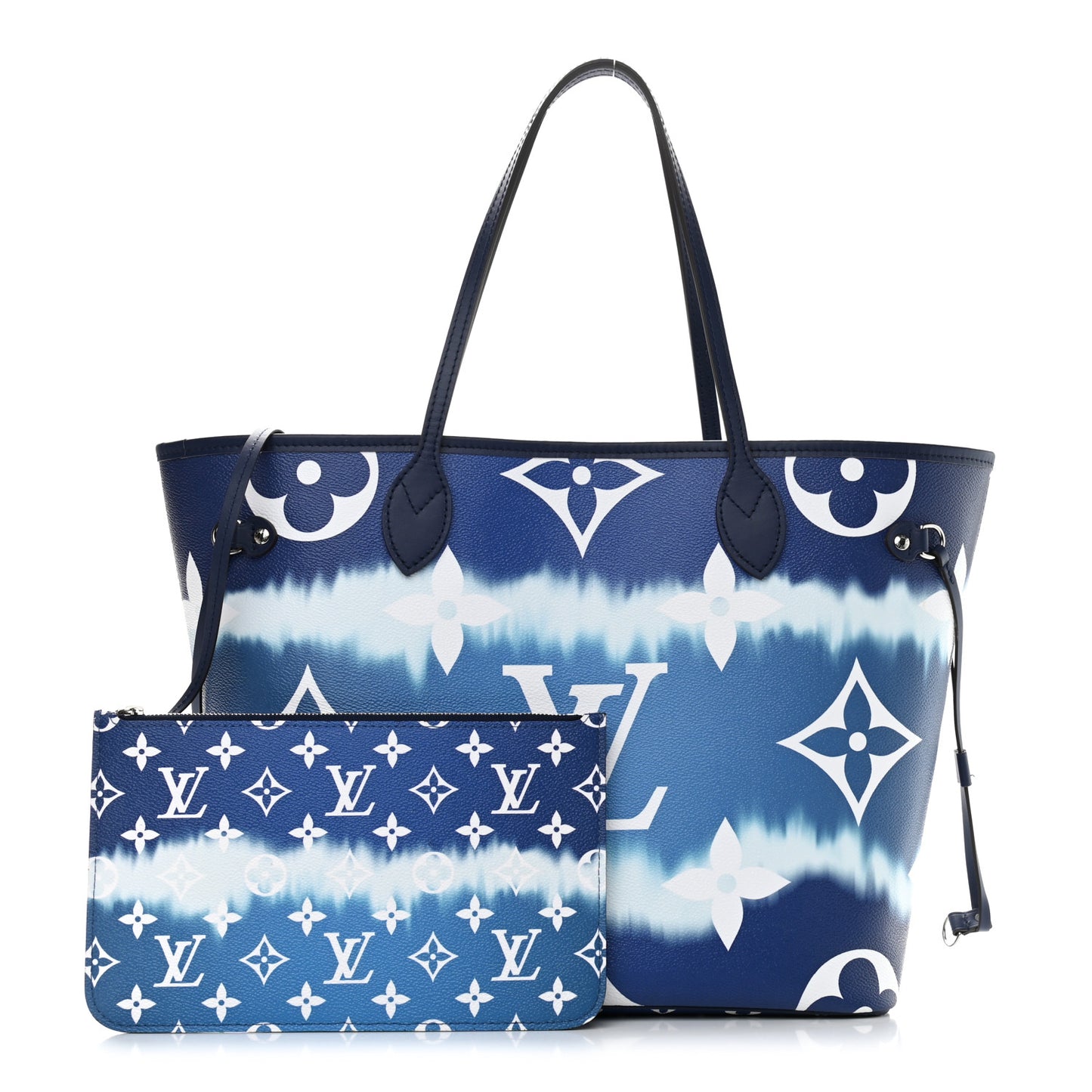 Monogram Escale Neverfull MM Blue