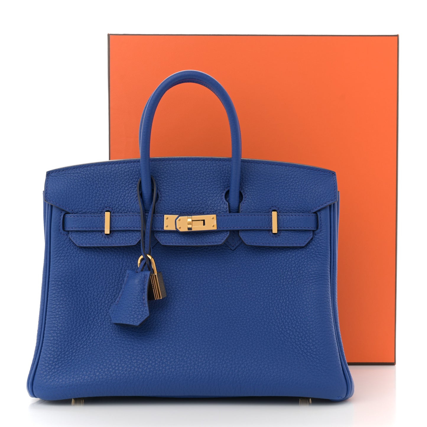 Togo Birkin 25 Bleu Royal