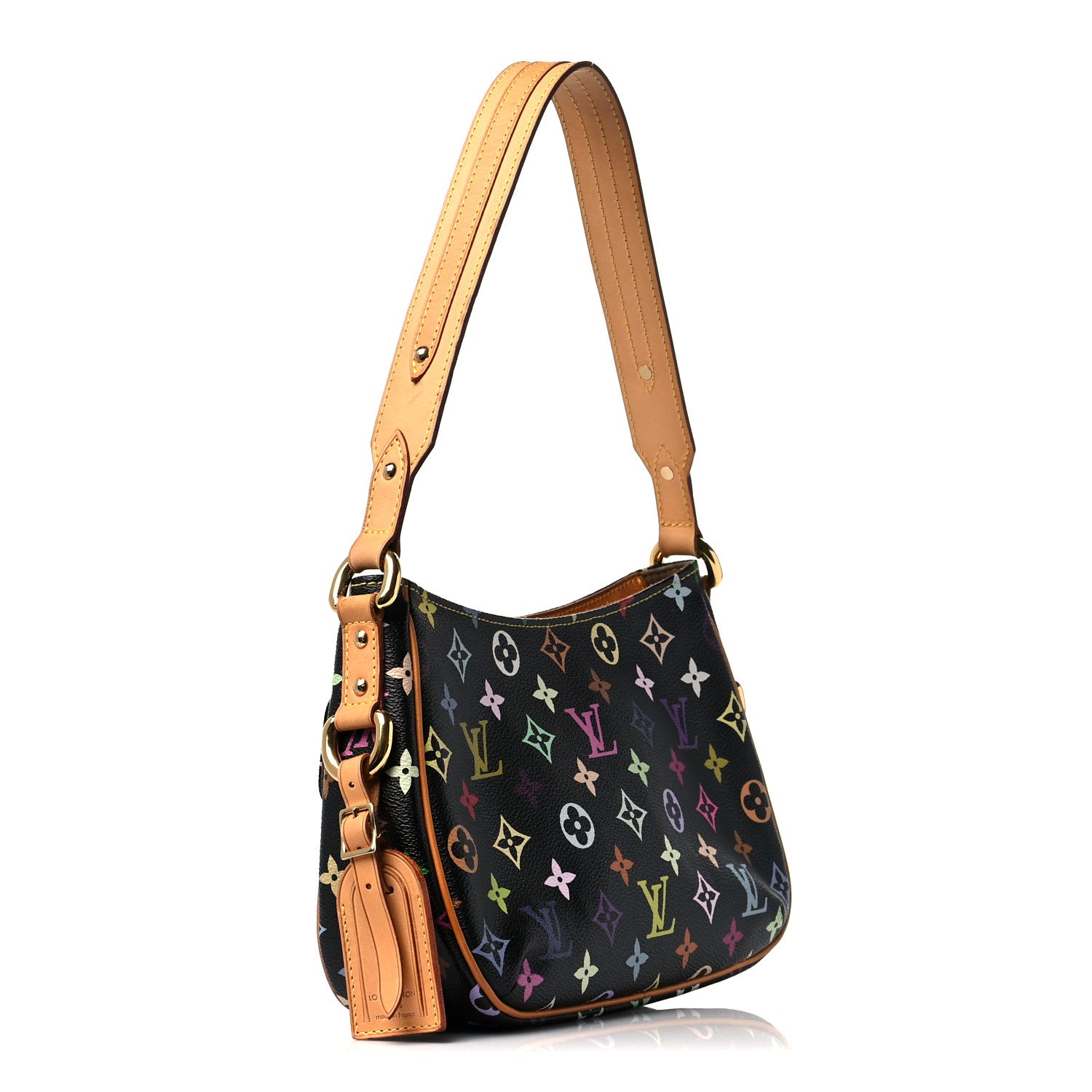 Louis Vuitton Monogram Multicolor Lodge PM Black 3 of 9