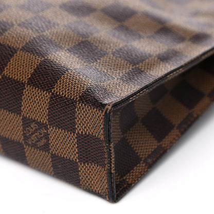 Louis Vuitton Damier Ebene Toiletry Pouch 26 10 of 14