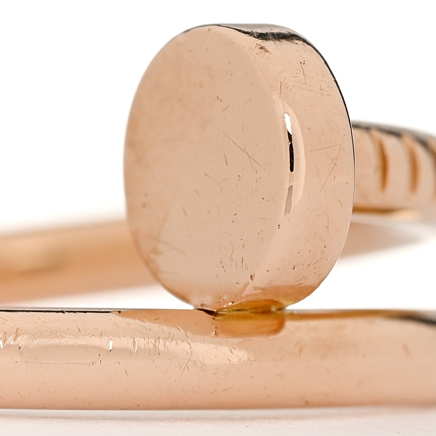 Cartier 18K Pink Gold Juste Un Clou Ring 56 7.5 4 of 6