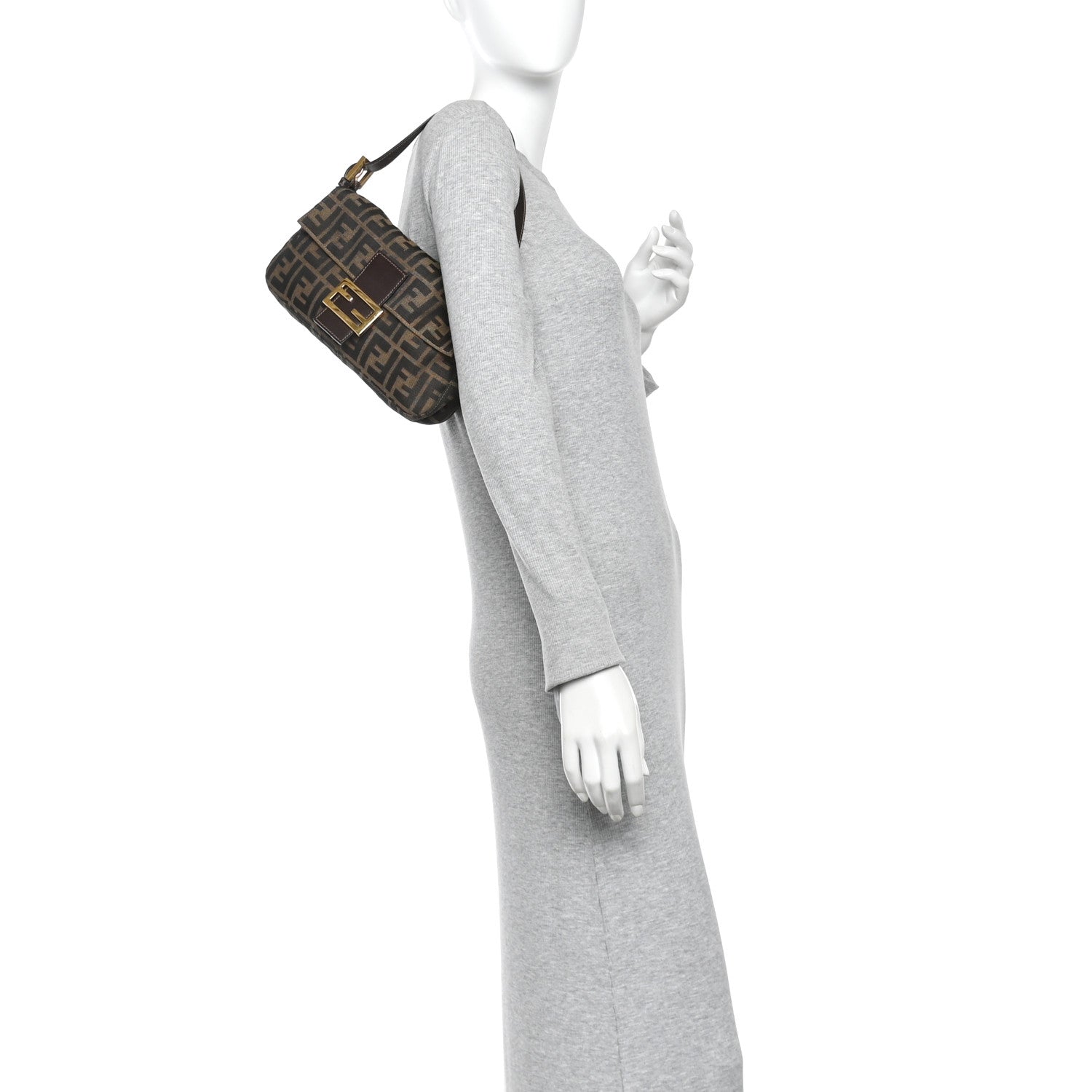 Fendi Zucca Baguette Tobacco 2 of 10