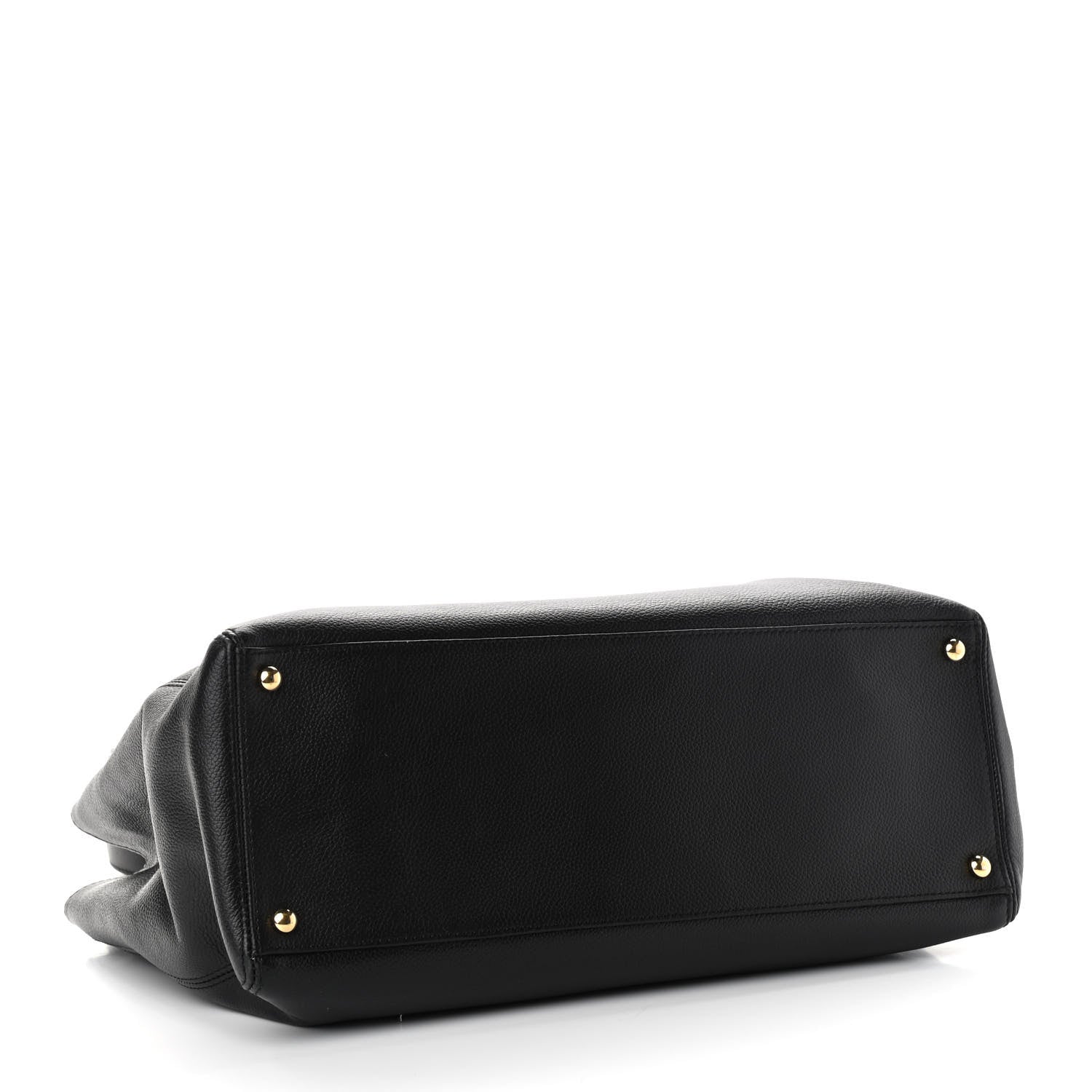 Chanel Calfskin Cerf Executive Shopper Tote Black 4 of 14