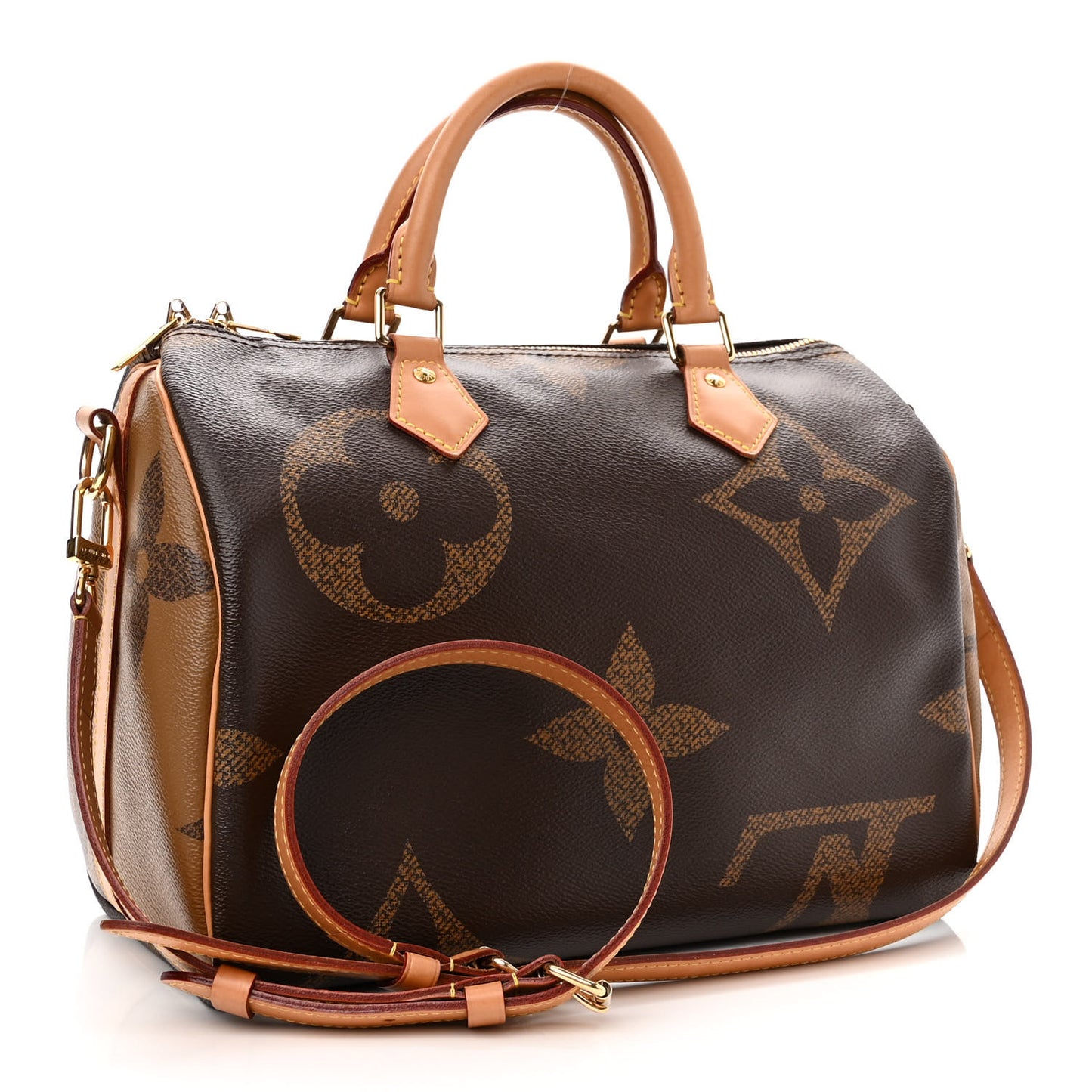 Reverse Monogram Giant Speedy Bandouliere 30