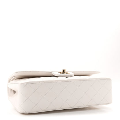 Chanel Caviar Quilted Medium Double Flap White 4 of 10