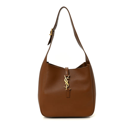 Saint Laurent Smooth Calfskin Small Le 5 A 7 Soft Hobo Fox 1 of 11