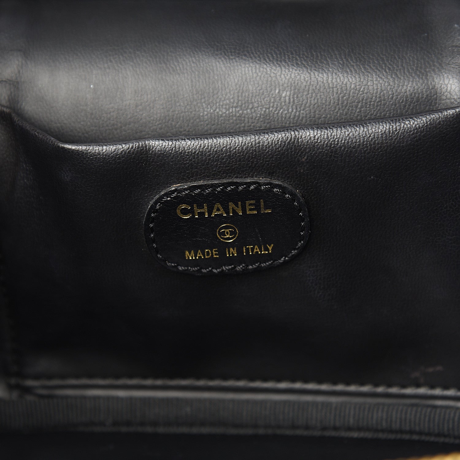 Chanel Caviar Vanity Cosmetic Case Black 6 of 6