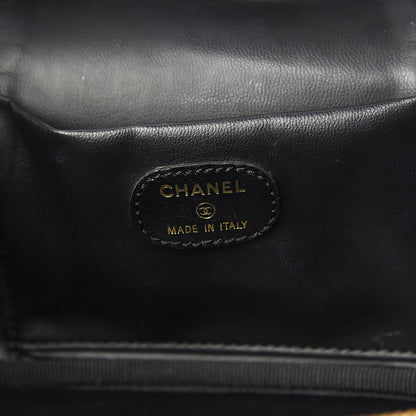 Chanel Caviar Vanity Cosmetic Case Black 6 of 6