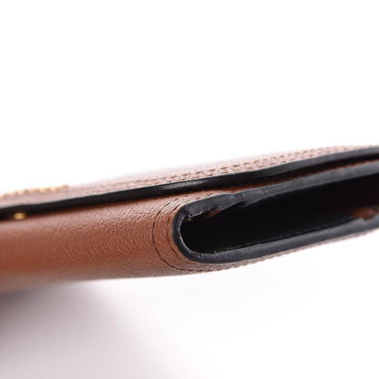 Burberry Grainy Calfskin Tri-Fold Wallet Tan 10 of 11