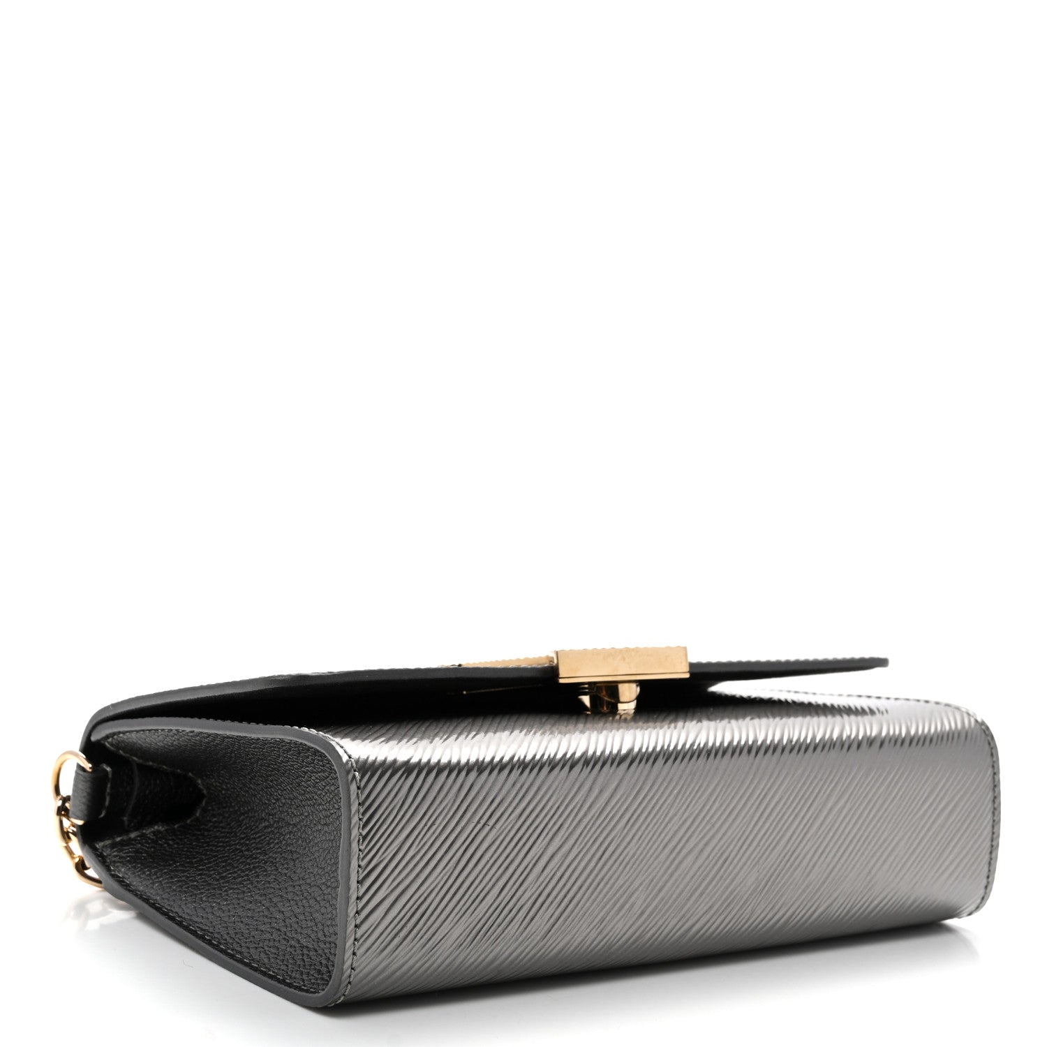 Louis Vuitton Epi Pochette Louise NM Gunmetal 4 of 9