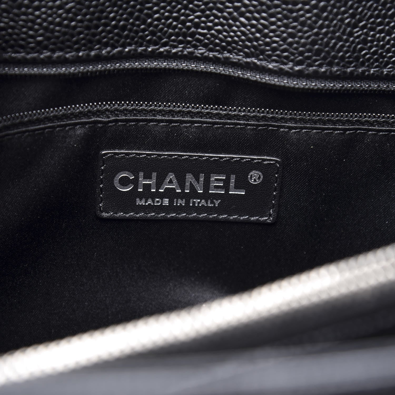 Chanel Caviar Quilted Grand Shopping Tote GST Black 5 of 11