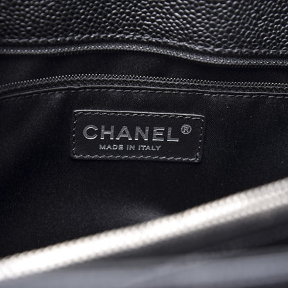 Chanel Caviar Quilted Grand Shopping Tote GST Black 5 of 11