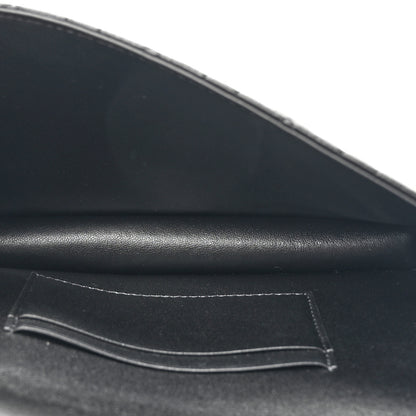 Christian Dior Supple Calfskin Cannage Caro Belt Pouch with Chain Black 5 of 10