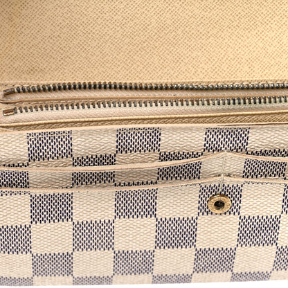 Louis Vuitton Damier Azur Sarah Wallet 20 of 21