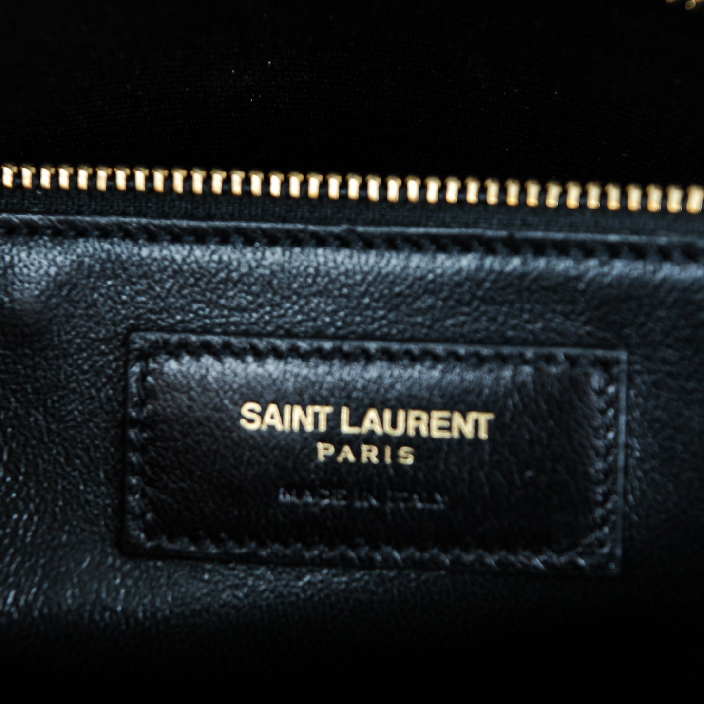 Calfskin Small Sac De Jour Black