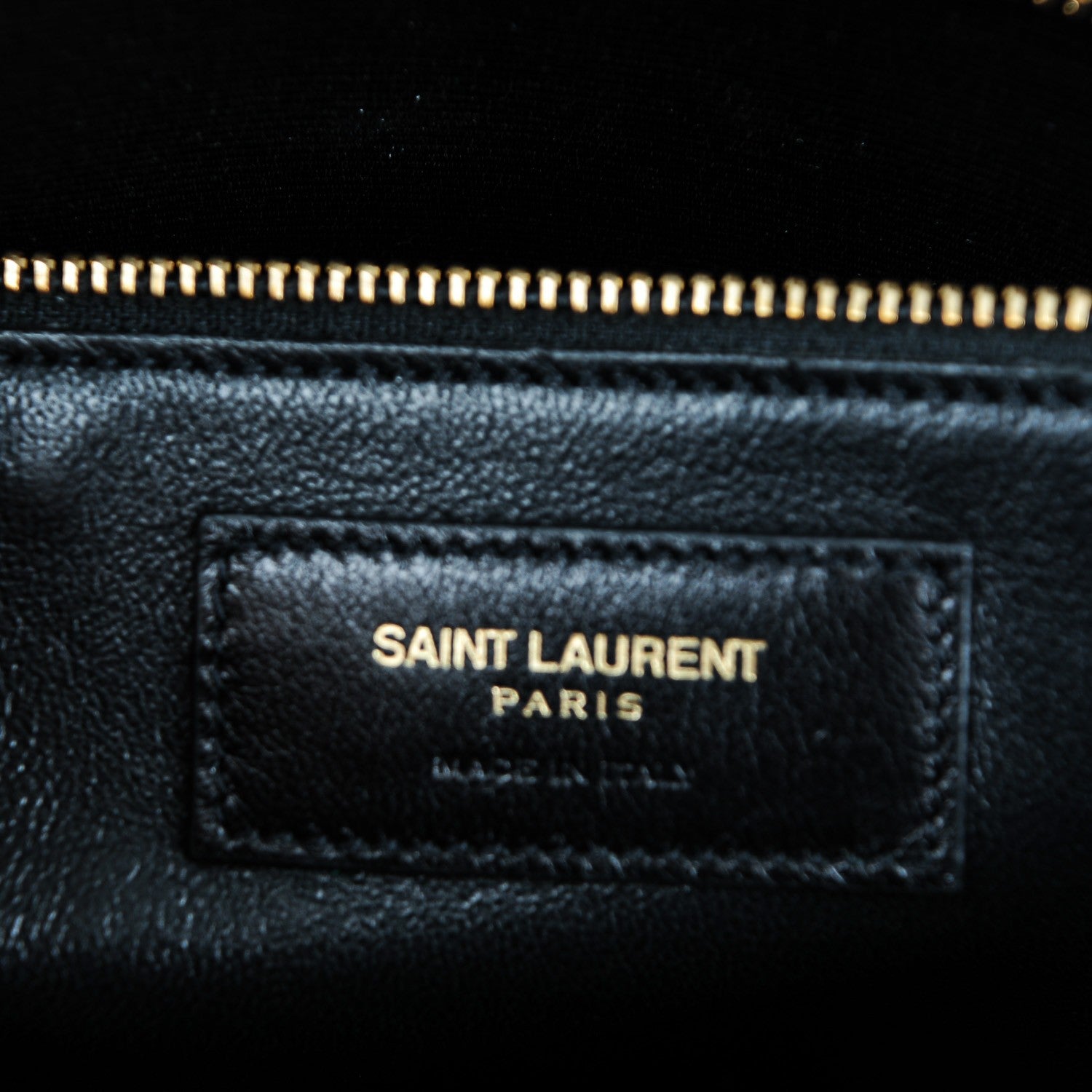 Saint Laurent Calfskin Small Sac De Jour Black 6 of 7
