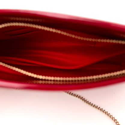 Christian Louboutin Patent Psychic Loubitwist Clutch Loubi 5 of 9