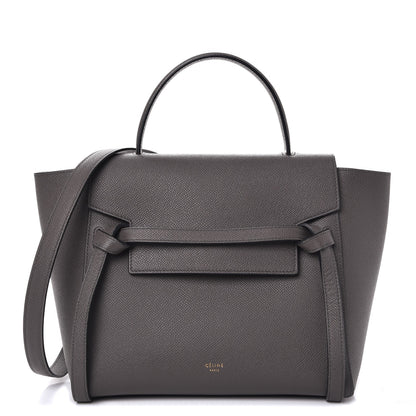 Celine Baby Grained Calfskin Micro Belt Bag Grey 1 of 6