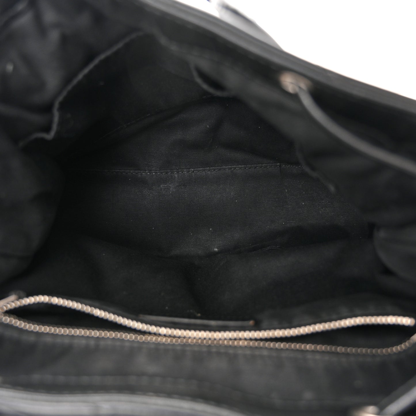 Calfskin Y Quilted Monogram Small Loulou Backpack Black