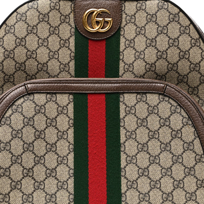 Gucci GG Supreme Monogram Medium Ophidia Day Backpack Brown 8 of 11
