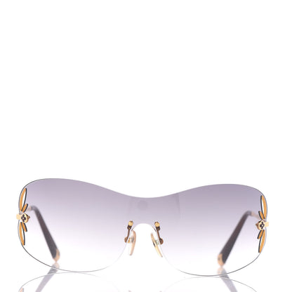 Louis Vuitton Lily Mask Sunglasses Z0540U Dark Grey 2 of 7