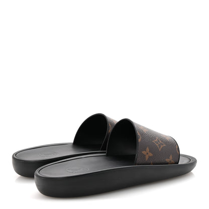 Louis Vuitton Monogram Sunbath Slide Sandals 37 5 of 9