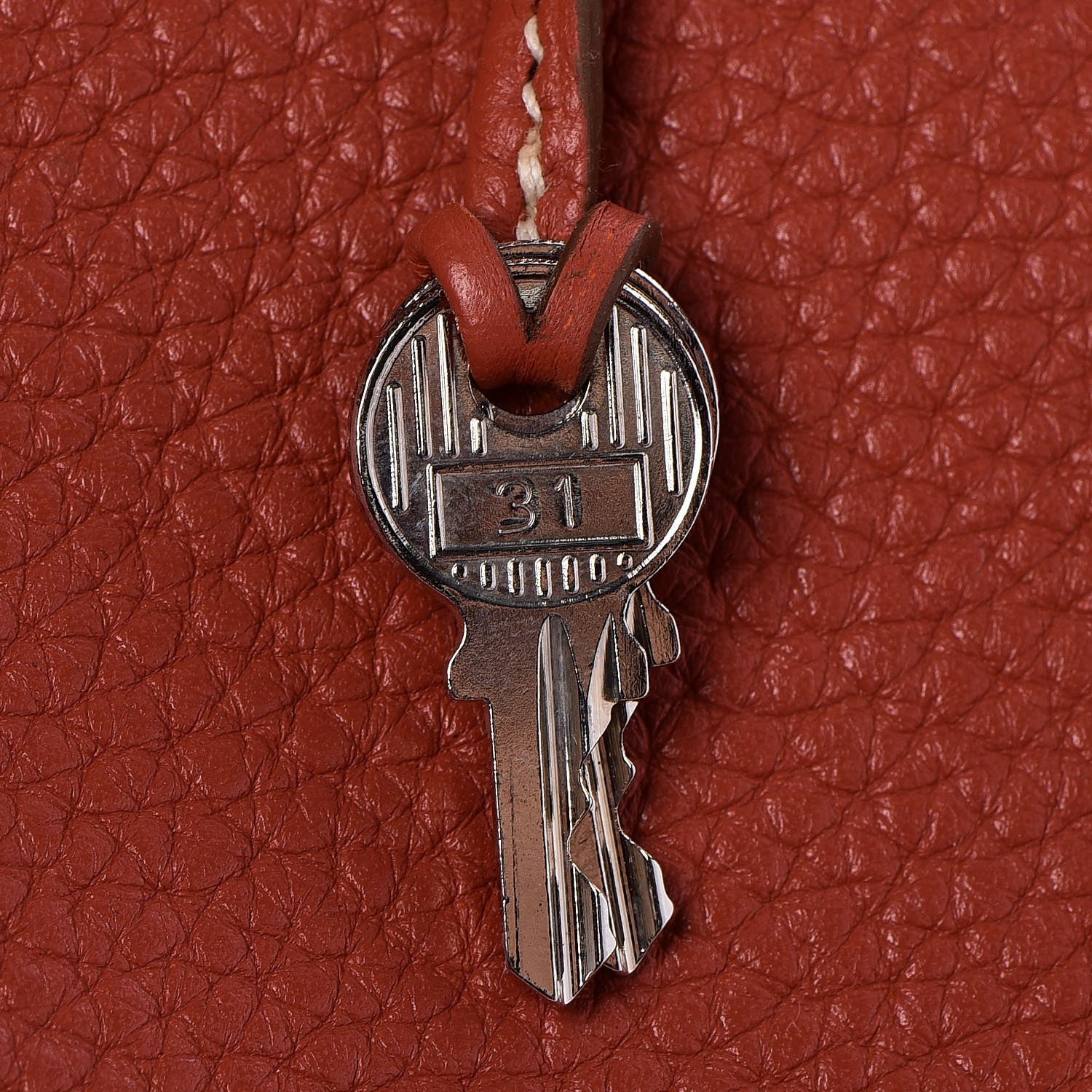 Hermes Taurillon Clemence Birkin 35 Sanguine 14 of 32